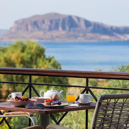 Iris Beach Hotel Monemvasia Bagian luar foto