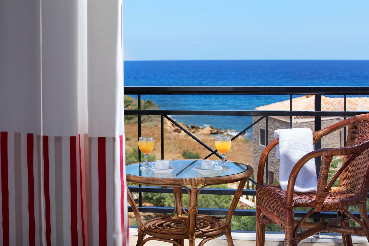 Iris Beach Hotel Monemvasia Bagian luar foto