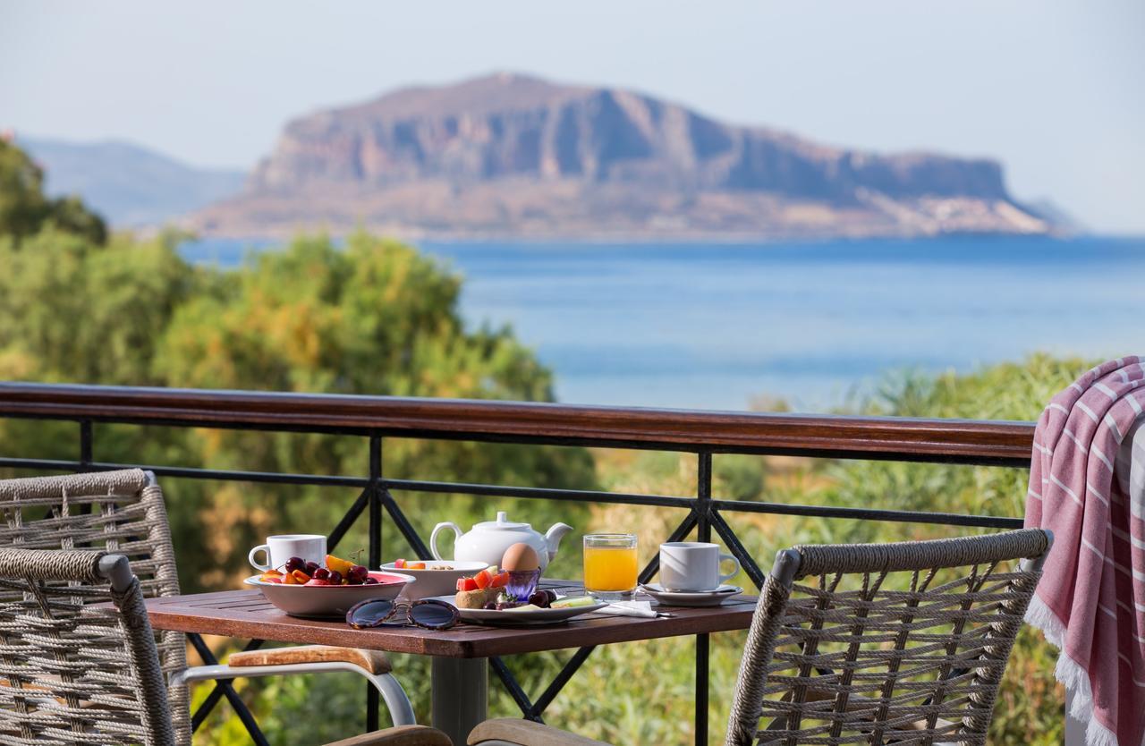 Iris Beach Hotel Monemvasia Bagian luar foto
